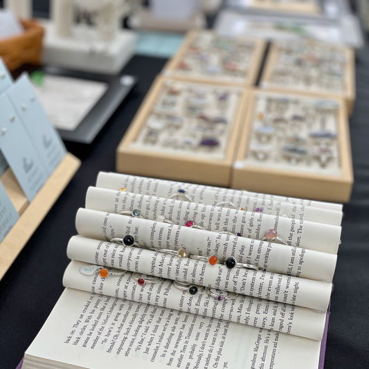 Space popular items in your booth so one area doesn't get too crowded. 