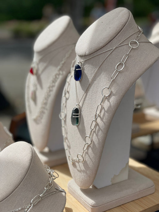 Handmade sterling silver chain — Accent Yourself jewelry blog