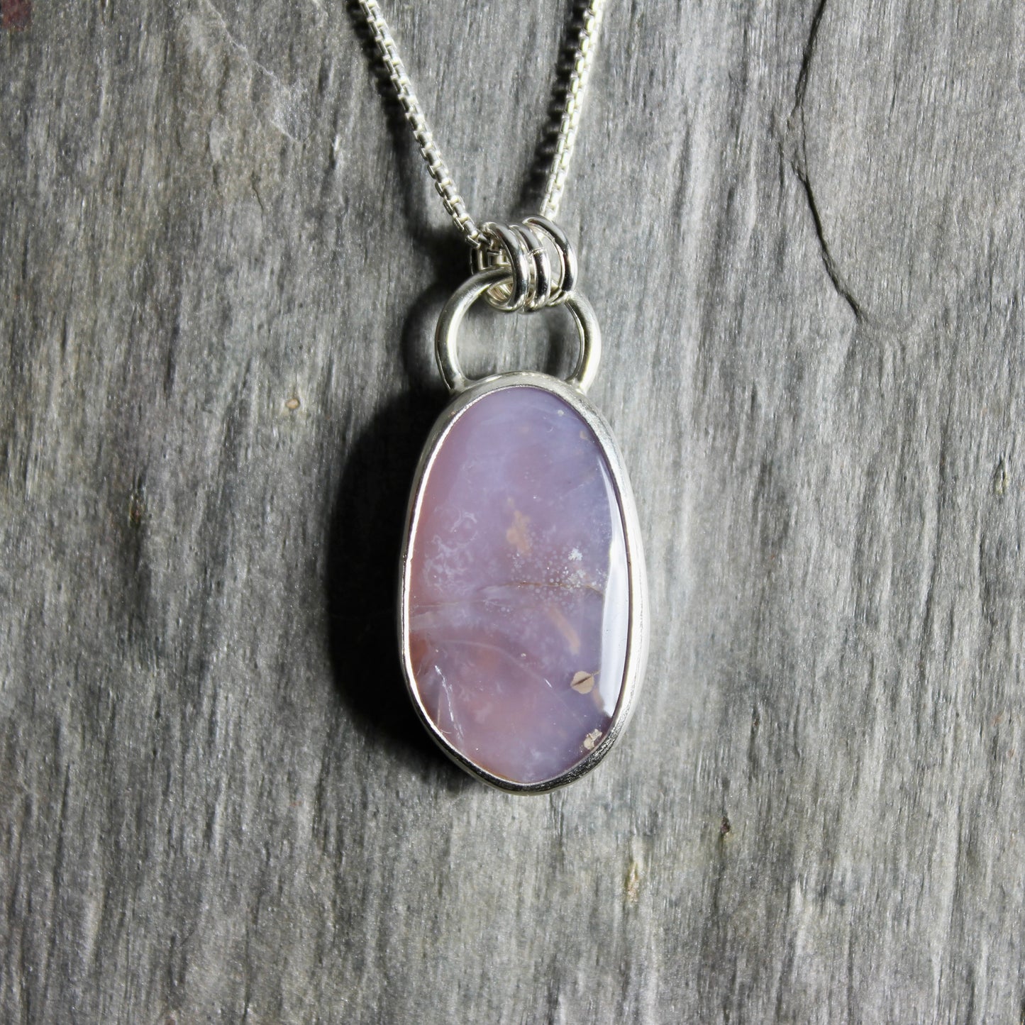 Oregon Holley Blue Pendant Necklace