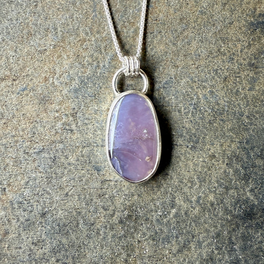 Oregon Holley Blue Pendant Necklace
