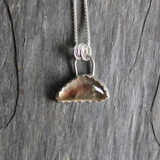 Champagne Oregon Sunstone Pendant Necklace - AccentYourself