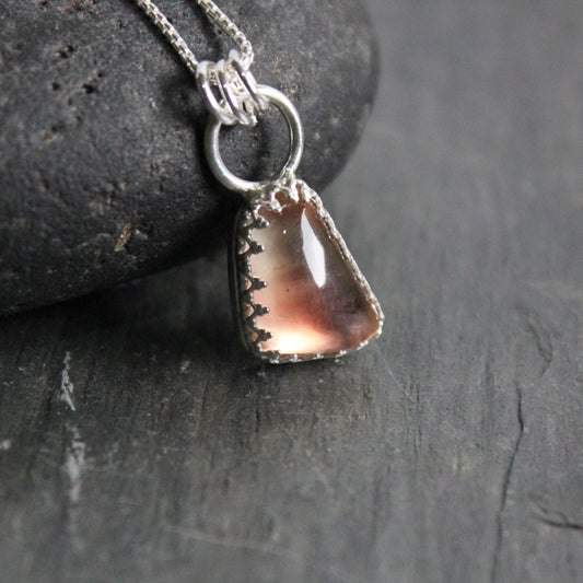 Fancy Red Oregon Sunstone Pendant Necklace - AccentYourself