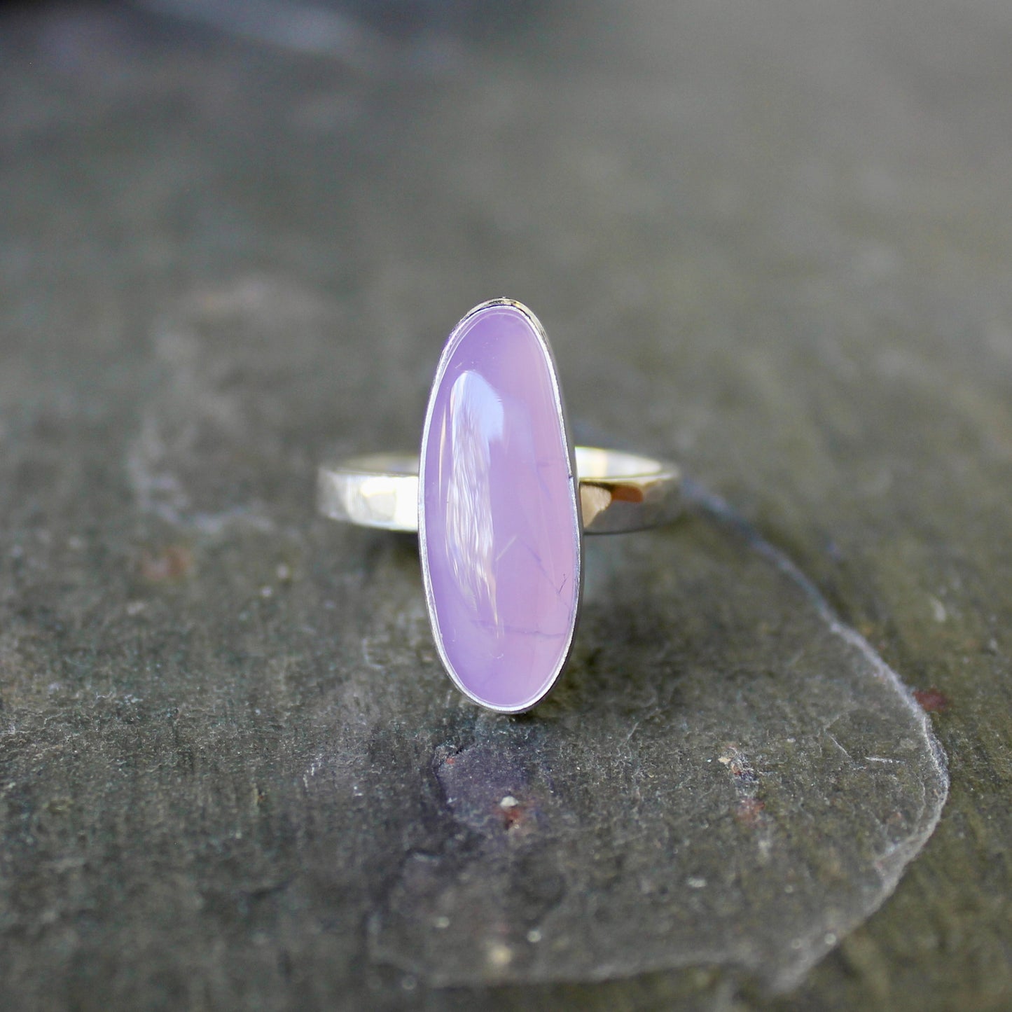 sterling silver holley blue agate statement ring