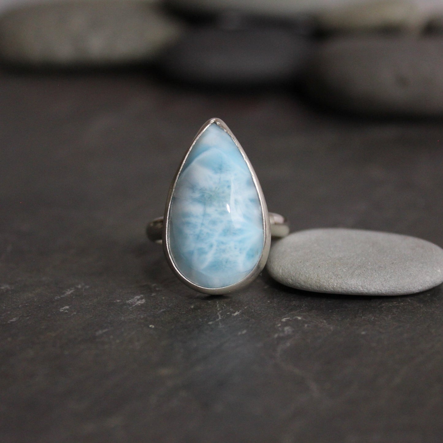 Larimar Statement Ring - AccentYourself